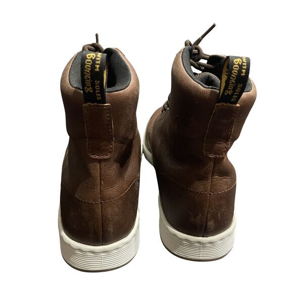 Dr. Martens AirWair Rigal Leather Lace Up Boots Rubber Sole SZ 11 Utility Casual main image 4
